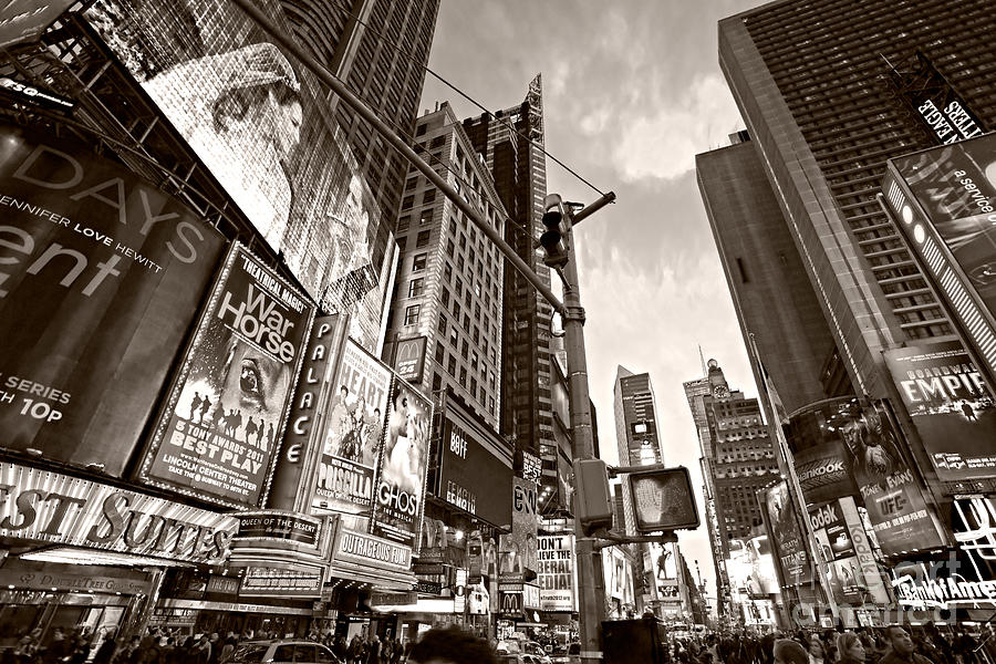 Times square - New York city #2 Photograph by Luciano Mortula