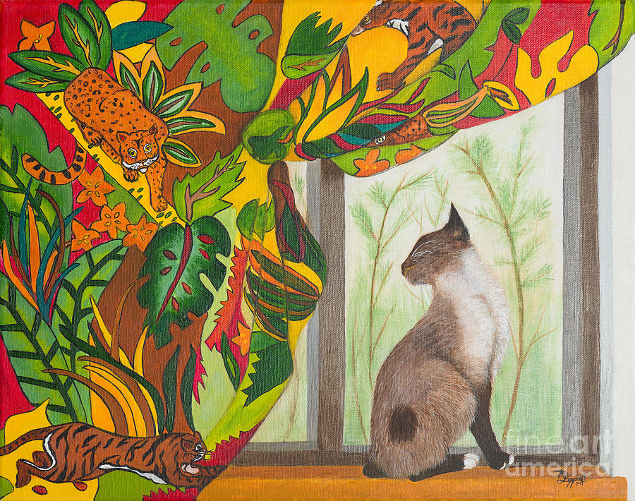 Wildlife Painting - Tink by Minnie Lippiatt