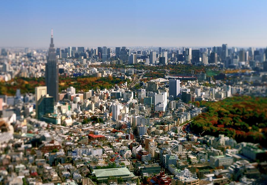 Tokyo Cityscape #2 Photograph by Vladimir Zakharov