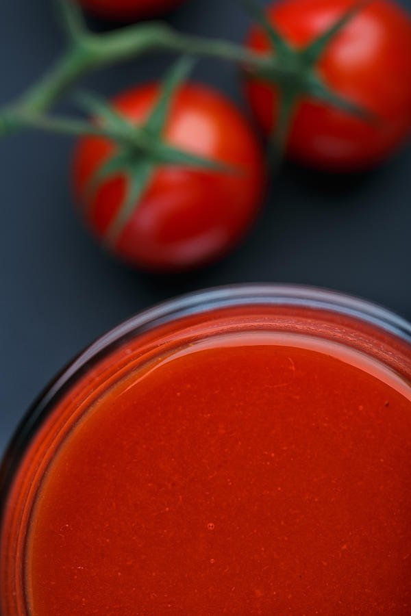 Tomato Photograph - Tomato Juice #2 by Nailia Schwarz