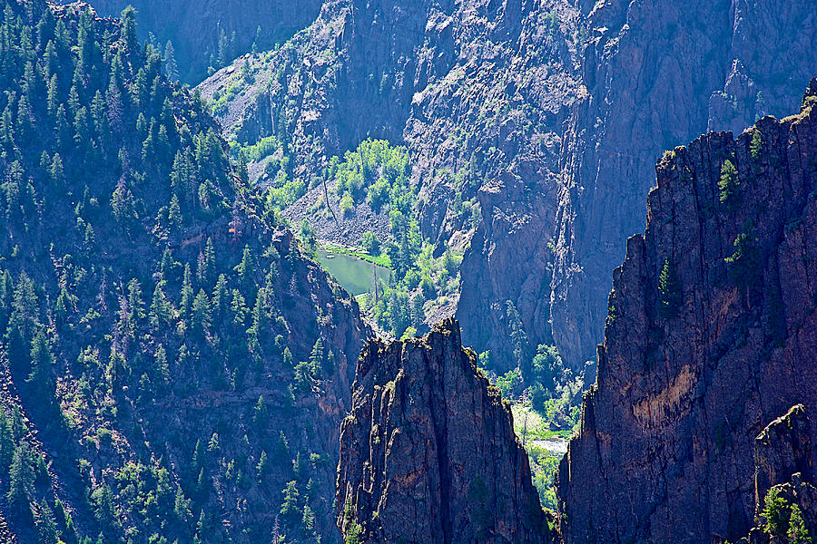 Tomichi Point in Black Canyon of the Gunnison National Park-Colorado #3 Photograph by Ruth Hager