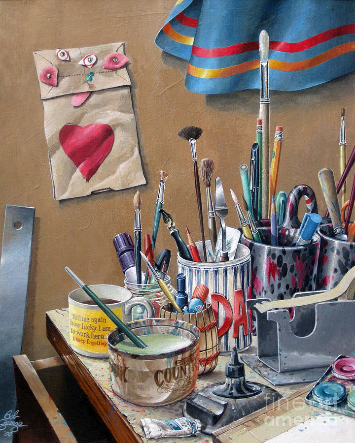 Tools of the trade Painting by Bob  George