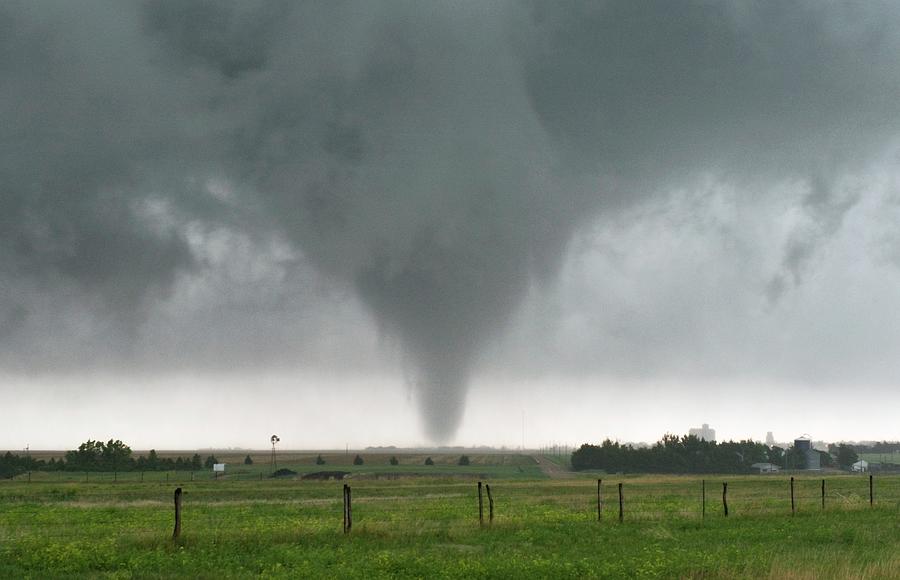 Tornado Over Fields Photograph by Jim Reed Photography/science Photo ...