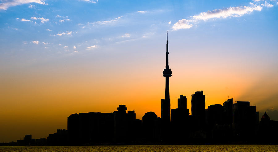 Toronto Skyline #2 Photograph by Sebastian Musial