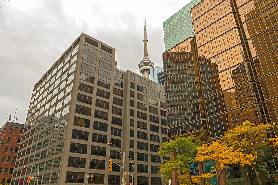 Toronto Skyscraper Office Towers #2 Photograph by Marek Poplawski