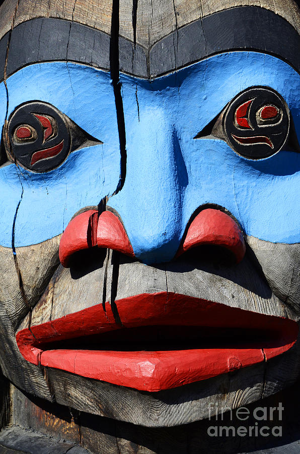 Totem Photograph - Totem 3 #2 by Bob Christopher