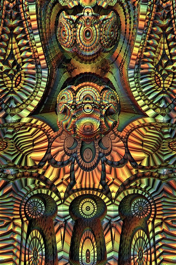 Totem #2 Digital Art by Lyle Hatch