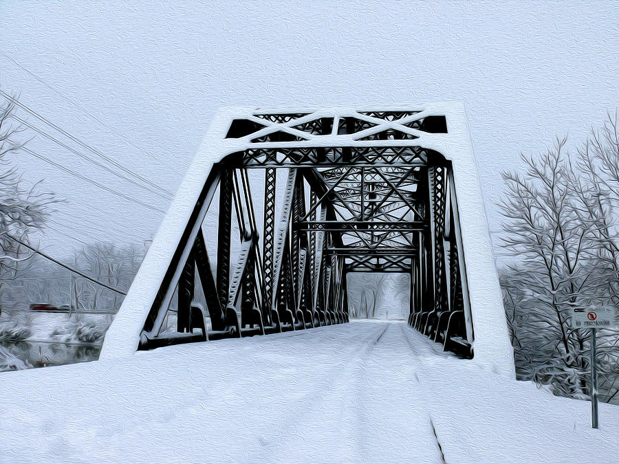 Train Bridge #2 Photograph by Tracy Winter