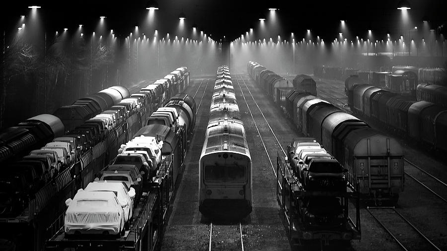 Trainsets #2 Photograph by Leif L?ndal Trainsets #2 Photograph by Leif L?ndal