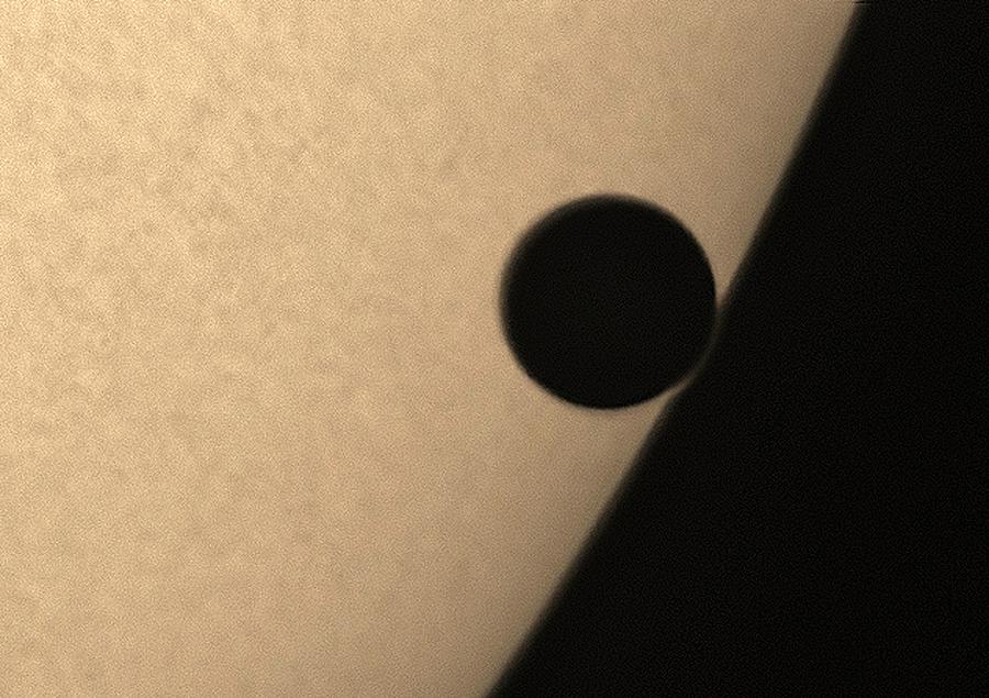 Space Photograph - Transit Of Venus #2 by Martin Rietze/science Photo Library