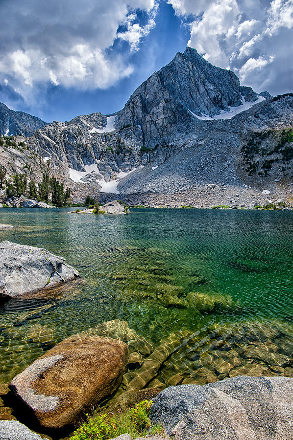 Mountain Photograph - Treasure Lakes #2 by Cat Connor