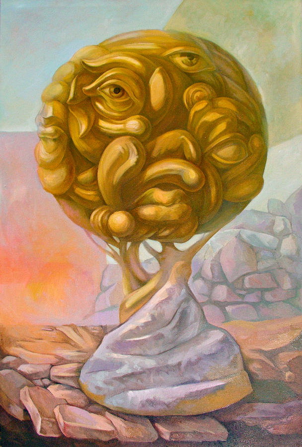 Tree of Knowledge Painting by Filip Mihail