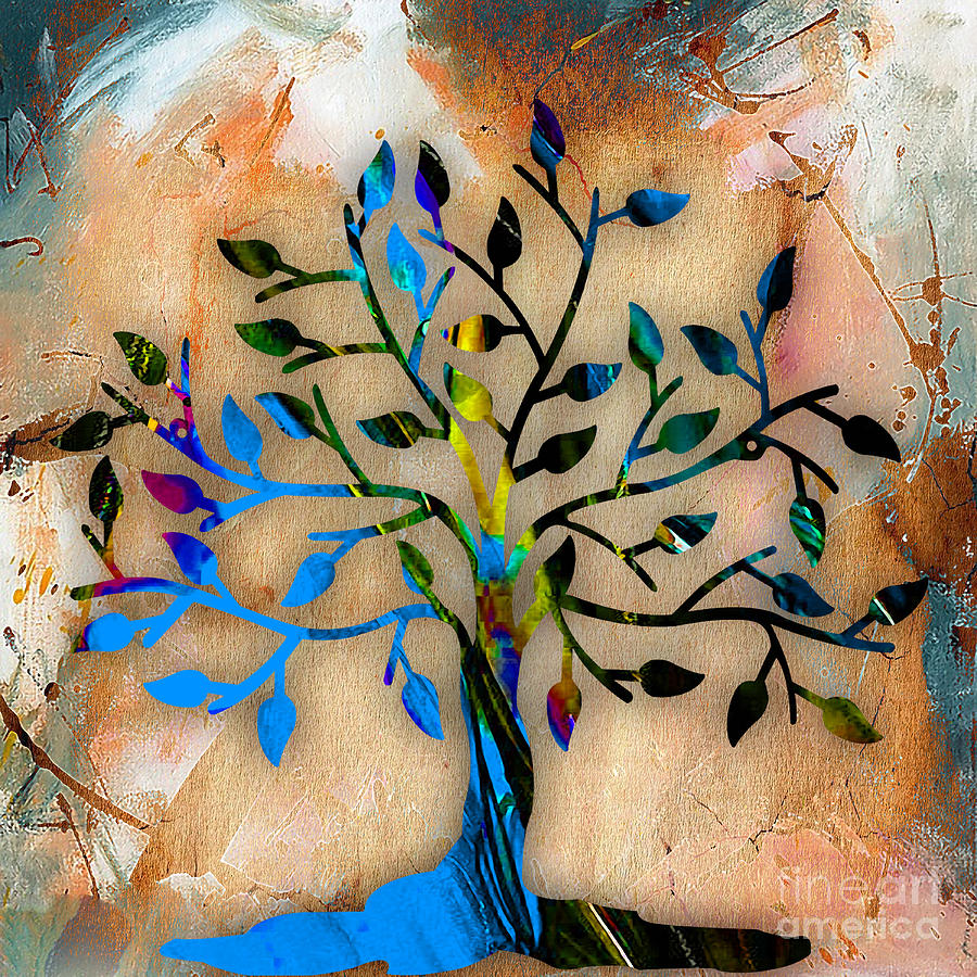 Tree Mixed Media - Tree Of Life #2 by Marvin Blaine
