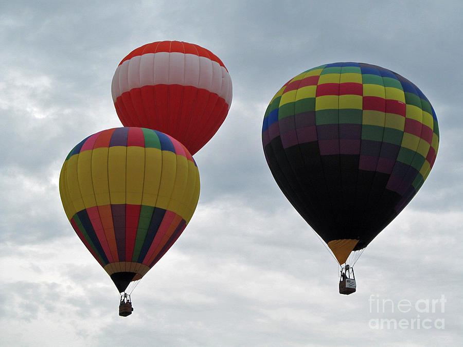 Trio of Balloons  Photograph by Jamie Smith