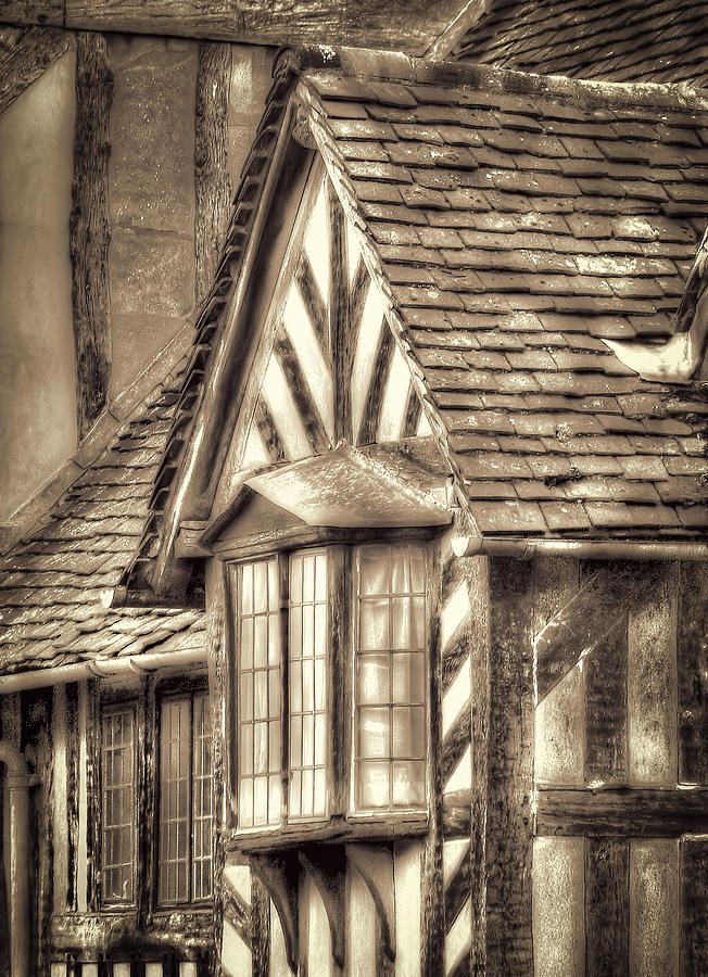 Tudor Style Buildings #2 Photograph by Sue Leonard