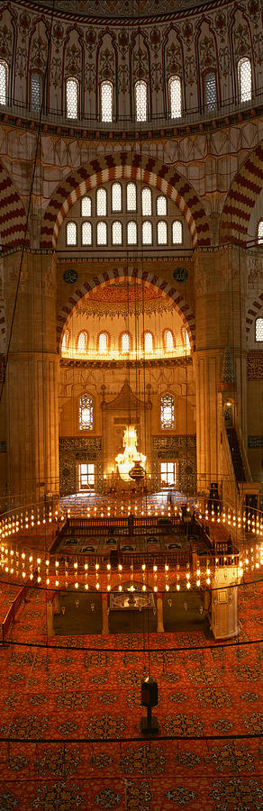 Turkey, Edirne, Selimiye Mosque #2 Photograph by Panoramic Images