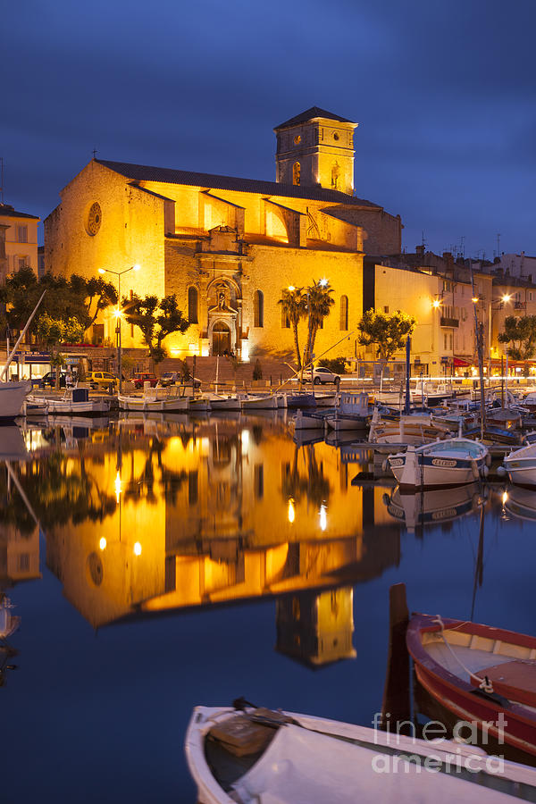 Twilight Over La Ciotat Photograph by Brian Jannsen