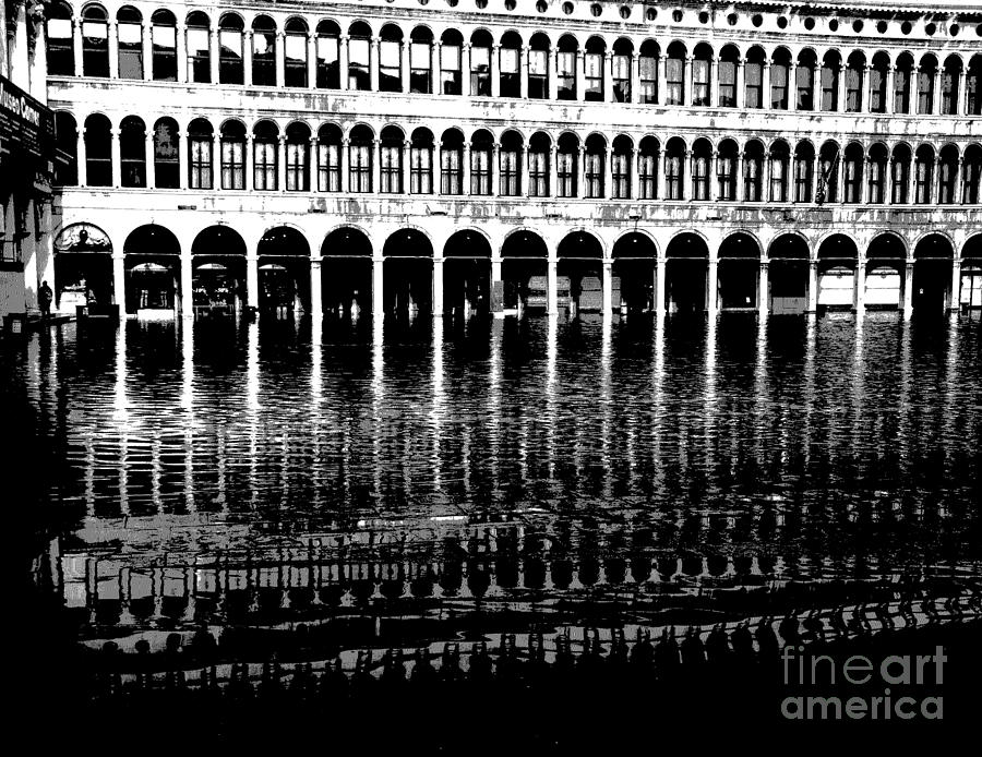 Two of Piazza San Marco #2 Photograph by Jacqueline M Lewis