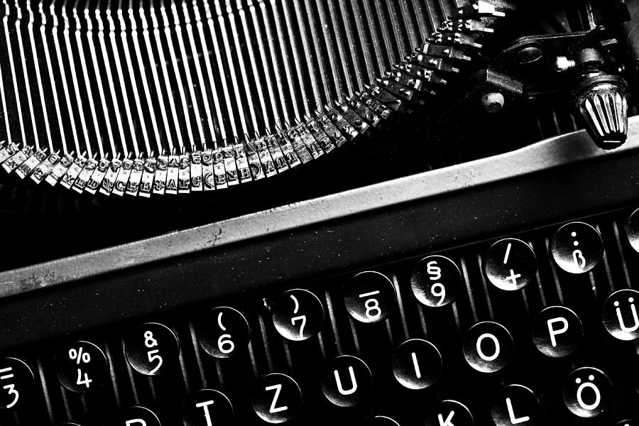 Typewriter #2 Photograph by Falko Follert