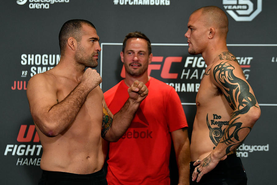 UFC Fight Night Shogun v Smith: Weigh-ins #2 Photograph by Jeff Bottari/Zuffa LLC