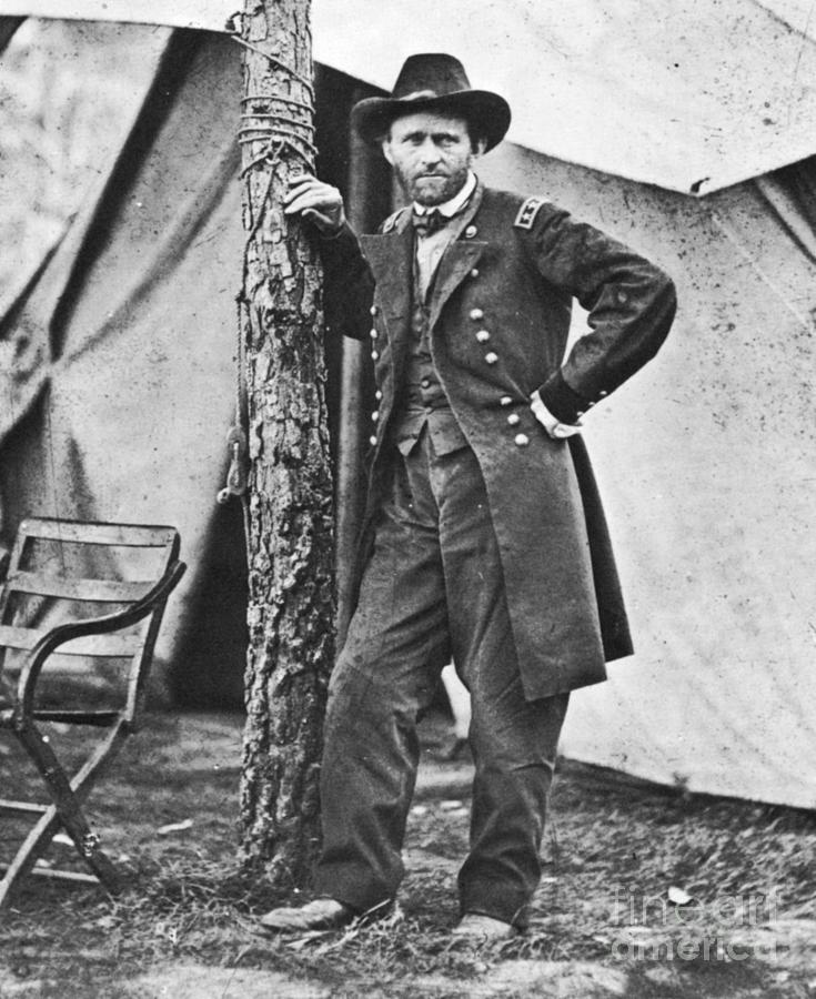 Portrait Photograph - Ulysses S Grant by American School