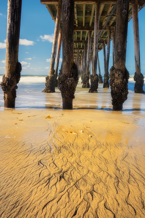 San Diego Photograph - Under the Boardwalk #2 by Ryan Manuel