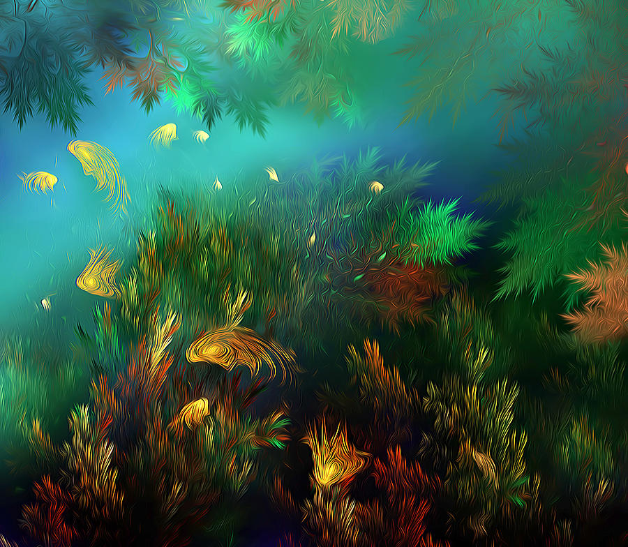 Fish Photograph - Underwater World #2 by Radoslav Nedelchev