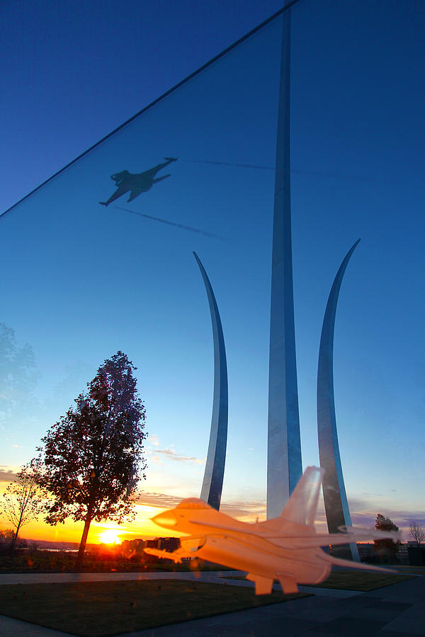 United States Air Force Memorial #2 Photograph by Mitch Cat