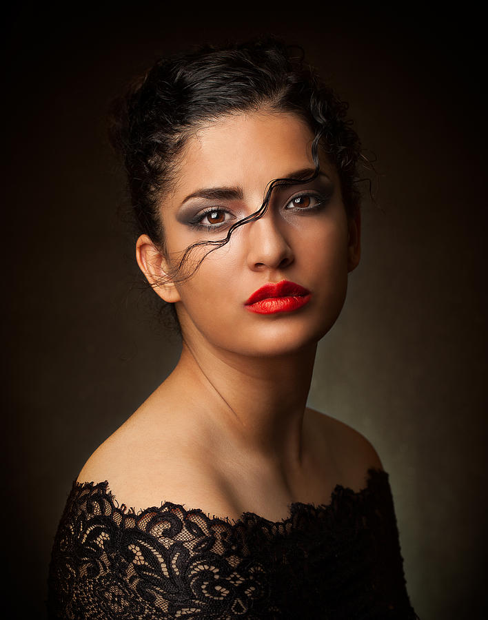 Portrait Photograph - Untitled #2 by Mehdi Mokhtari