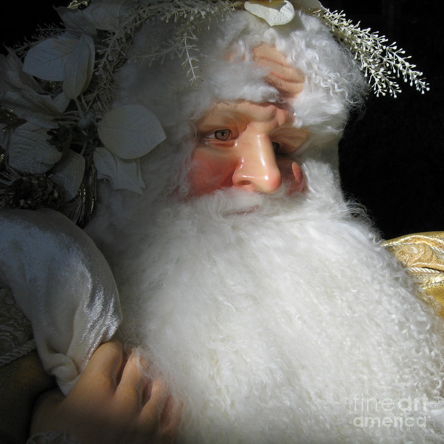 Upscale Father Christmas Photograph by Ann Horn