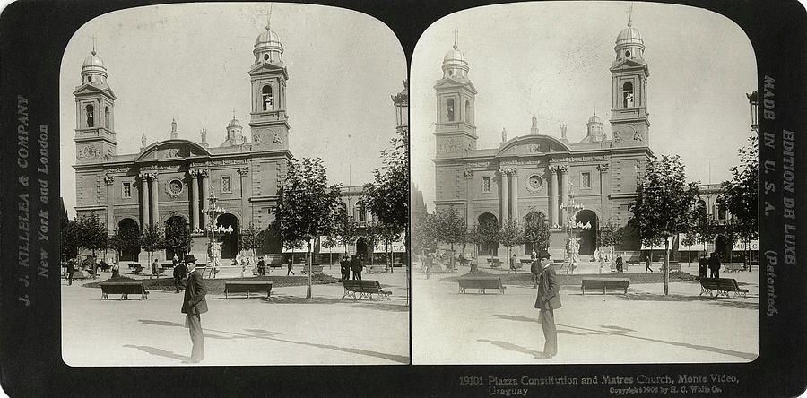 1908 Photograph - Uruguay Montevideo, 1908 #2 by Granger