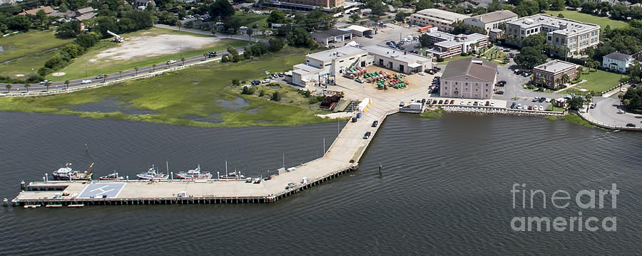 US Coast Guard Base  USCG Sector Charleston #2 Photograph by David Oppenheimer