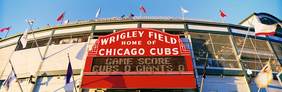 Usa, Illinois, Chicago, Cubs, Baseball #2 Photograph by Panoramic Images