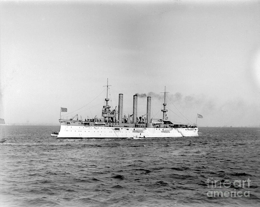 USS Brooklyn  #2 Photograph by William Haggart