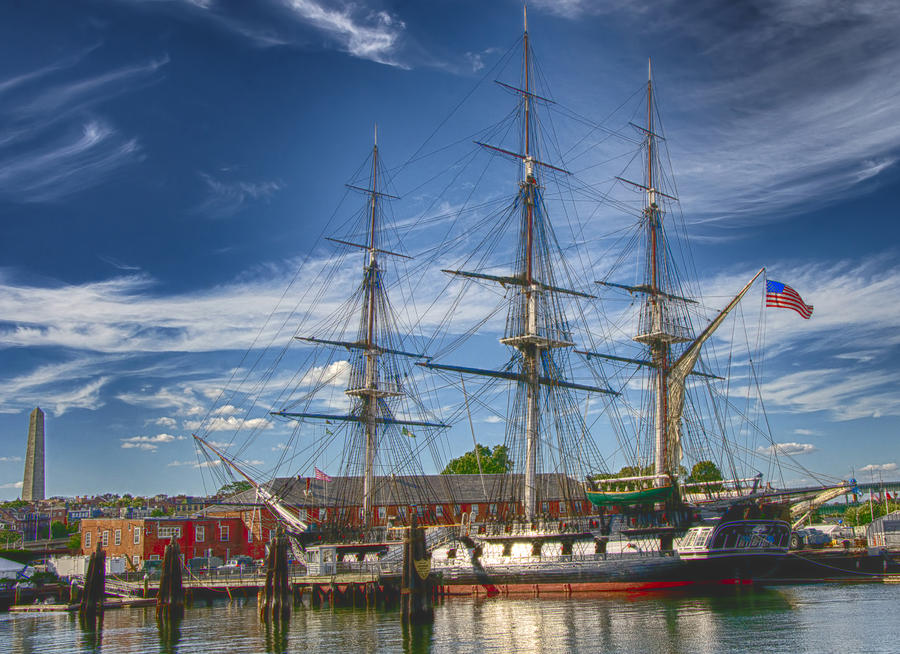 Boston Photograph - USS Constitution #2 by Joann Vitali