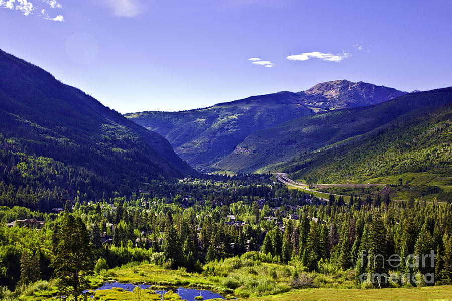 Vail Valley View Photograph by Madeline Ellis
