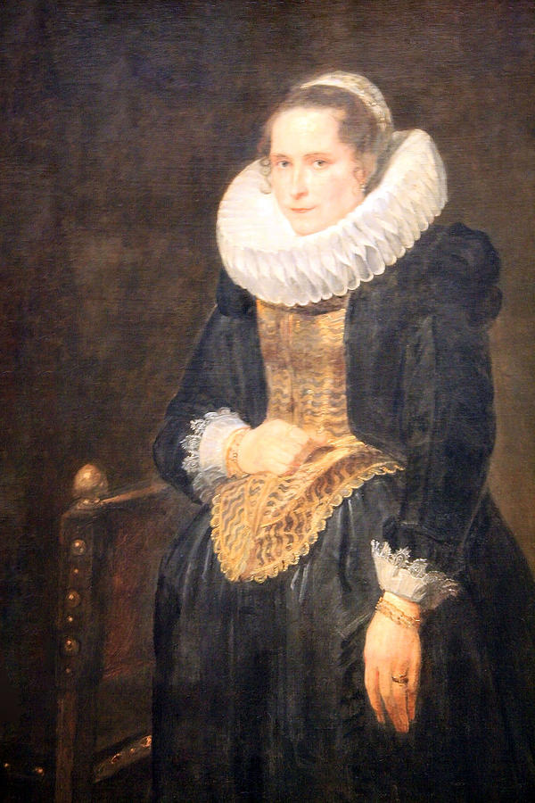 Van Dycks Portrait Of A Flemish Lady #2 Photograph by Cora Wandel