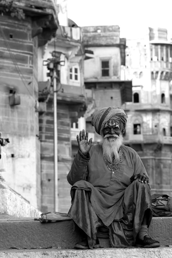 Varanasi Man #2 Photograph by Amanda Stadther