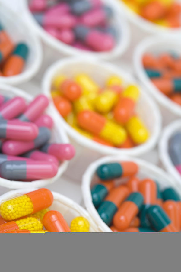 Variety Of Capsules #2 Photograph by Science Stock Photography