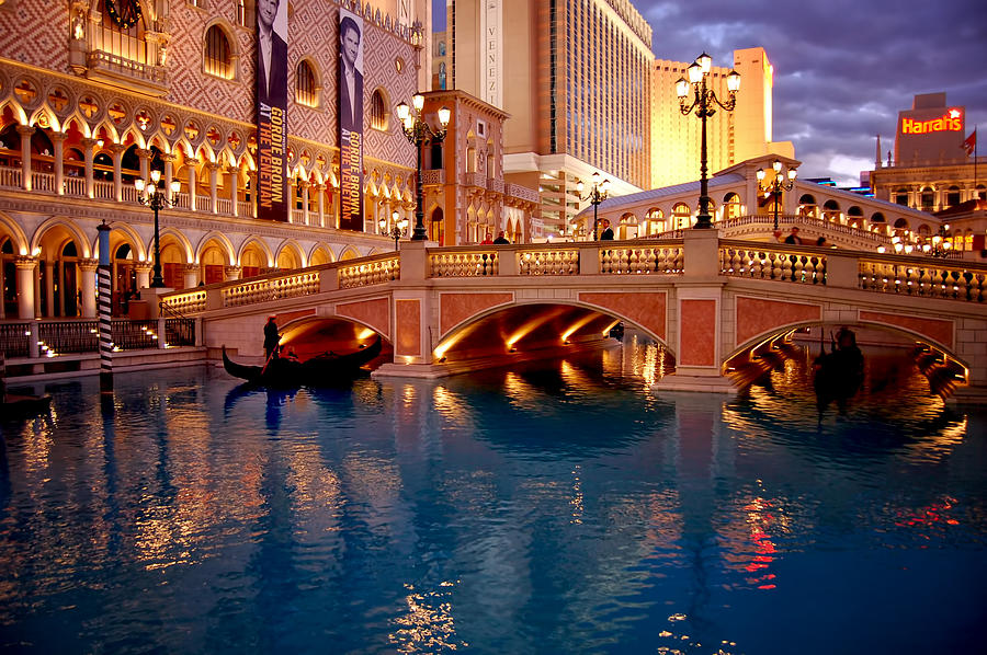 Venetian Hotel - Las Vegas Photograph by Jon Berghoff - Fine Art America