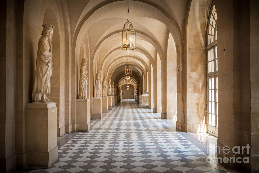 Versailles Hallway Photograph by Inge Johnsson