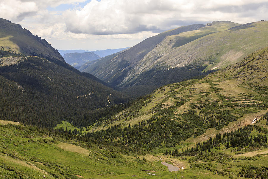 view from the Trail Ridge Road. #2 Photograph by Richard Smith