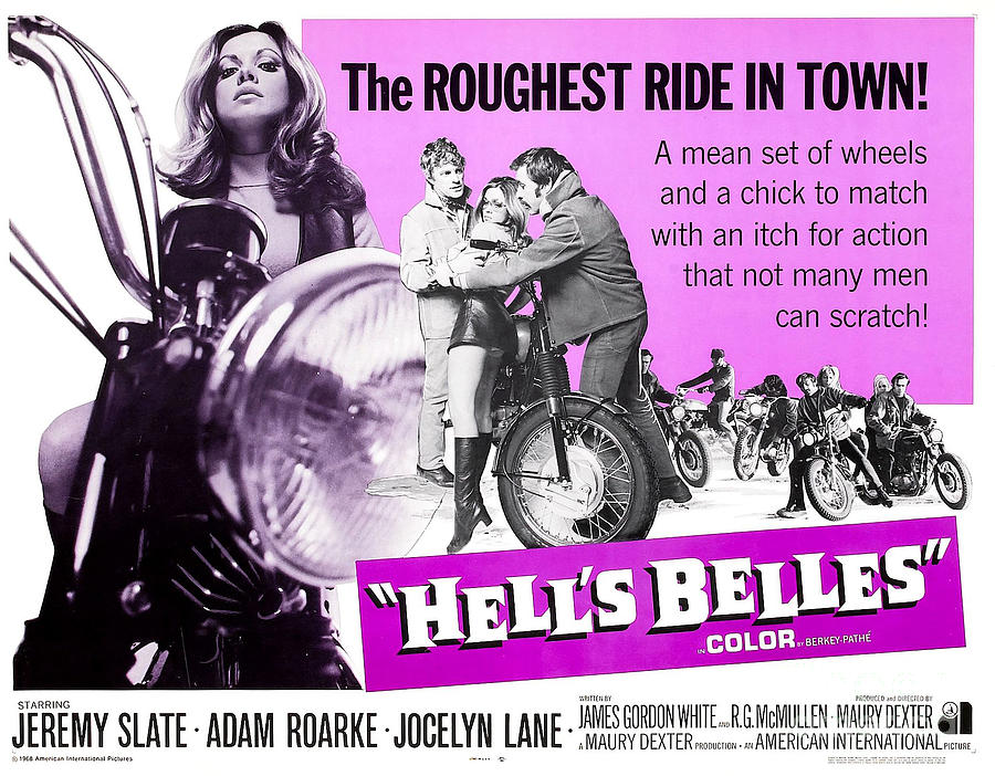 Vintage Motorcycle Movie Posters Photograph by Action