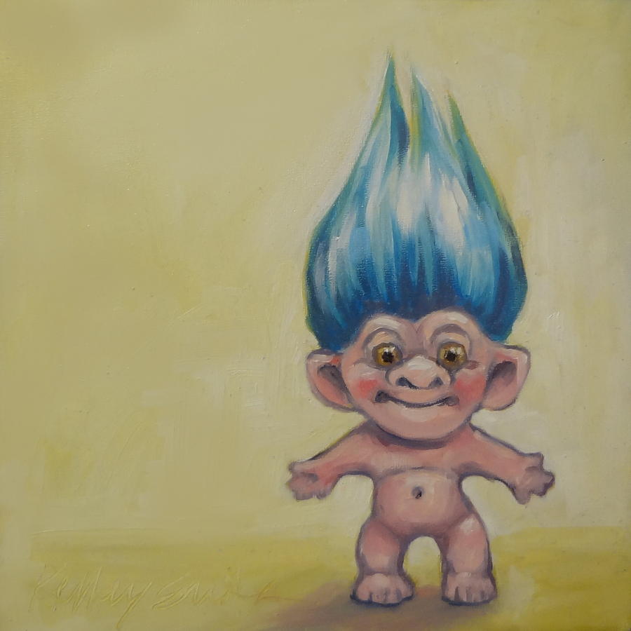 Vintage Toys Painting - Vintage Toy Series #2 by Kelley Smith
