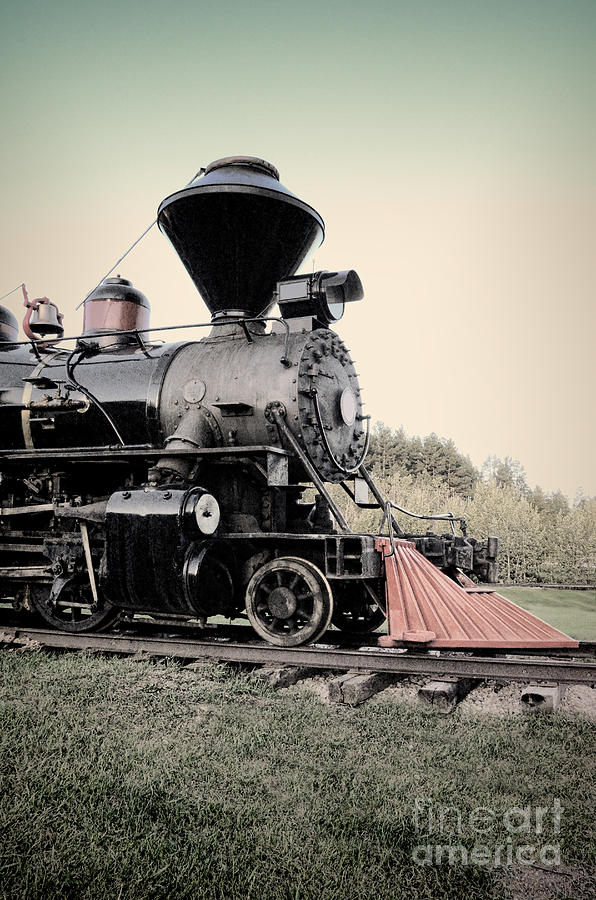 Vintage Train Engine #2 Photograph by Jill Battaglia