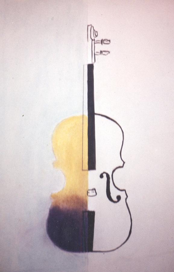 Music Pastel - Violin #2 by Thomas Armstrong