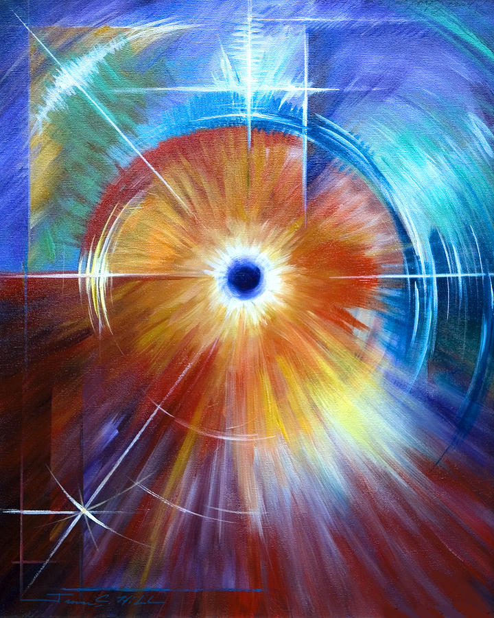 Vortex #2 Painting by James Hill