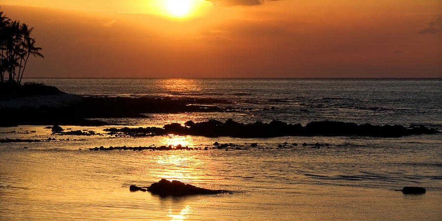 Waikoloa Sunset #2 Photograph by Lars Lentz