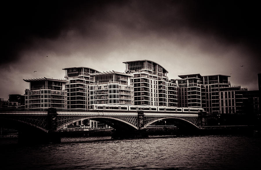 walking along the Thames #2 Photograph by Lenny Carter