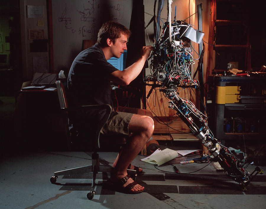 Walking Robot #2 Photograph by Peter Menzel/science Photo Library